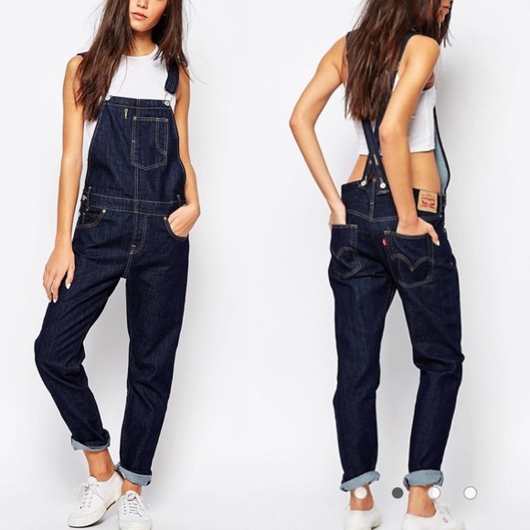 Levi's Pants - Levi’s Dark Wash Overalls
